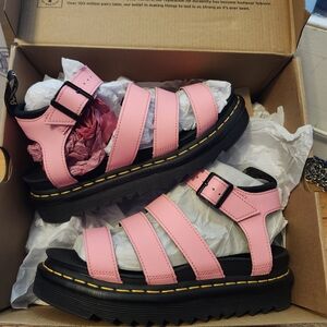Dr. Martens Pink Sandals
